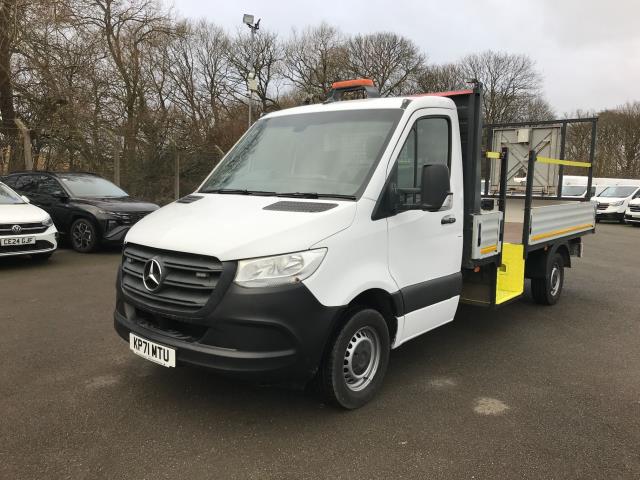 2021 Mercedes-Benz Sprinter 3.5T 315 PROGRESSIVE DROPSIDE EURO 6 VAN (KP71MTU) Image 3