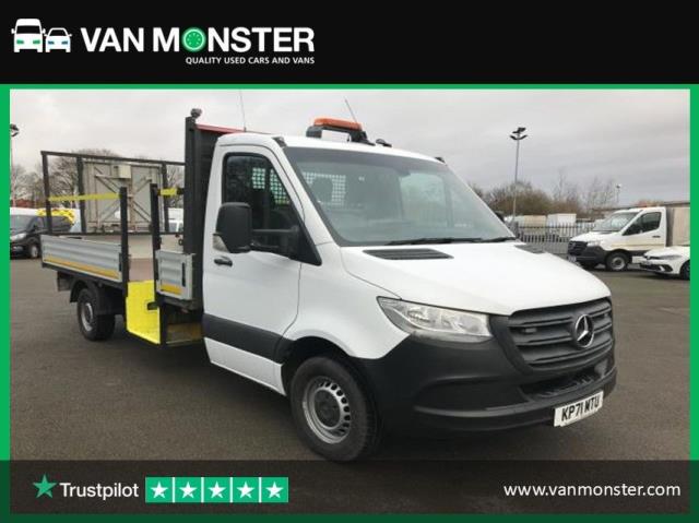 2021 Mercedes-Benz Sprinter 3.5T 315 PROGRESSIVE DROPSIDE EURO 6 VAN (KP71MTU) Image 1