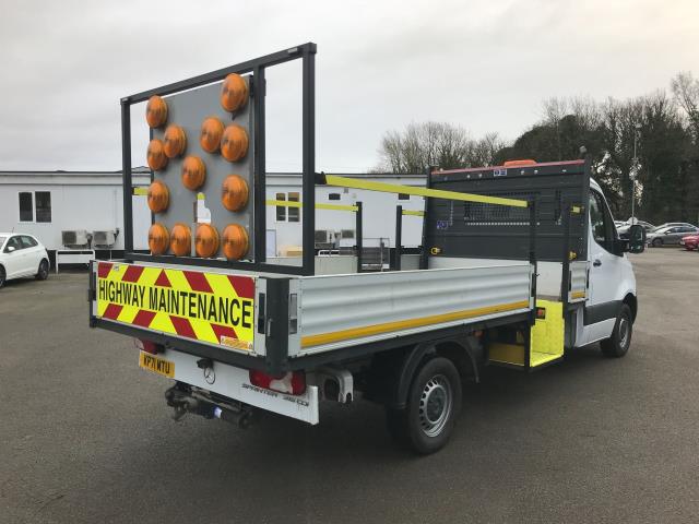 2021 Mercedes-Benz Sprinter 3.5T 315 PROGRESSIVE DROPSIDE EURO 6 VAN (KP71MTU) Image 10