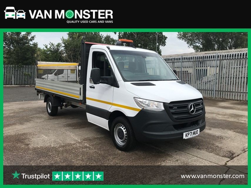 2021 Mercedes-Benz Sprinter 315CDI 13FT DROPSIDE PROGRESSIVE 150PS EURO 6 TAIL LIFT  (KP71MUO)