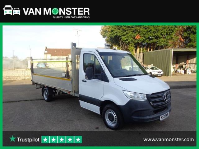 2020 Mercedes-Benz Sprinter 316 CDi LWB Dropside 7G-Tronic Tail Lift (KS20WRL) Image 1