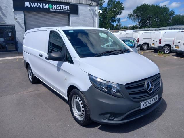 2023 Mercedes-Benz Vito 114CDI L2 PROGRESSIVE 140PS AIR CON EURO 6 SAT NAV (KS72FXM)