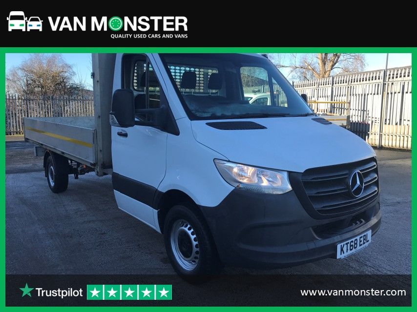 2018 Mercedes-Benz Sprinter 314CDI 13FT DROPSIDE 140PS EURO 6 (KT68EBL)