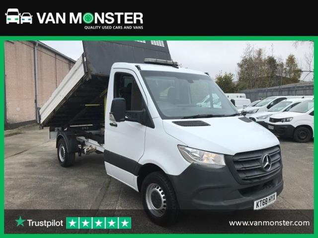 2019 Mercedes-Benz Sprinter 314CDI SINGLE CAB TIPPER 140PS  EURO 6 (KT68HYX)