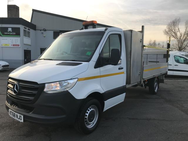 2019 Mercedes-Benz Sprinter 314CDI 13FT DROPSIDE 140PS EURO 6  TAIL LIFT (KT68NJO) Image 2
