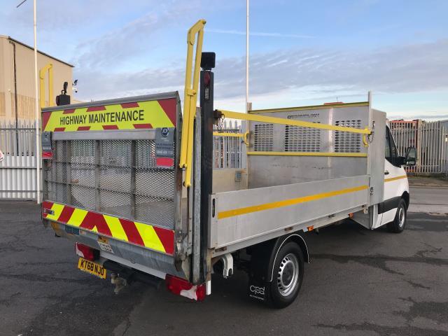 2019 Mercedes-Benz Sprinter 314CDI 13FT DROPSIDE 140PS EURO 6  TAIL LIFT (KT68NJO) Image 3