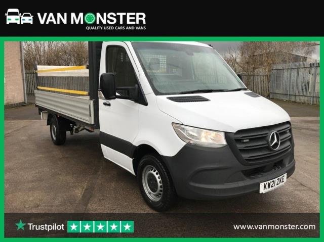 2021 Mercedes-Benz Sprinter 315CDI 13FT DROPSIDE 150PS EURO 6  TAIL LIFT (KW21ZKE)