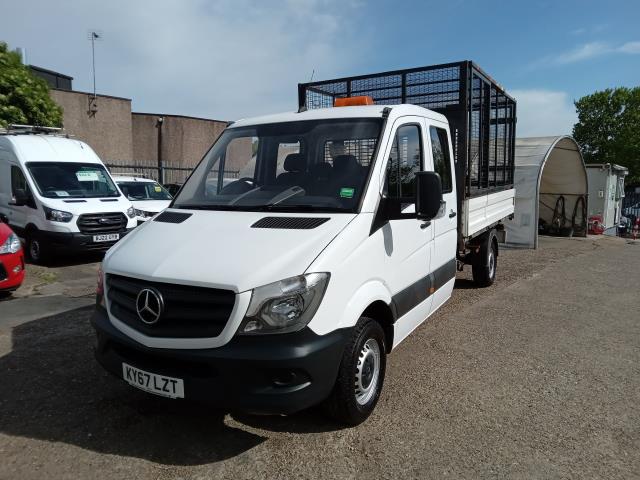 2017 Mercedes-Benz Sprinter 3.5T Crew Cab CAGED Tipper (KY67LZT) Image 5