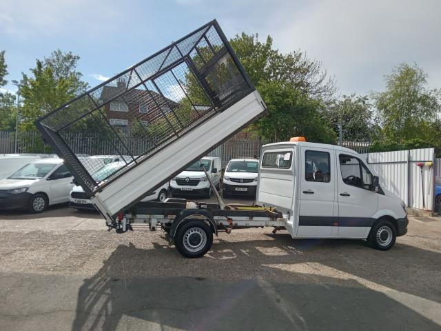 2017 Mercedes-Benz Sprinter 3.5T Crew Cab CAGED Tipper (KY67LZT) Image 13