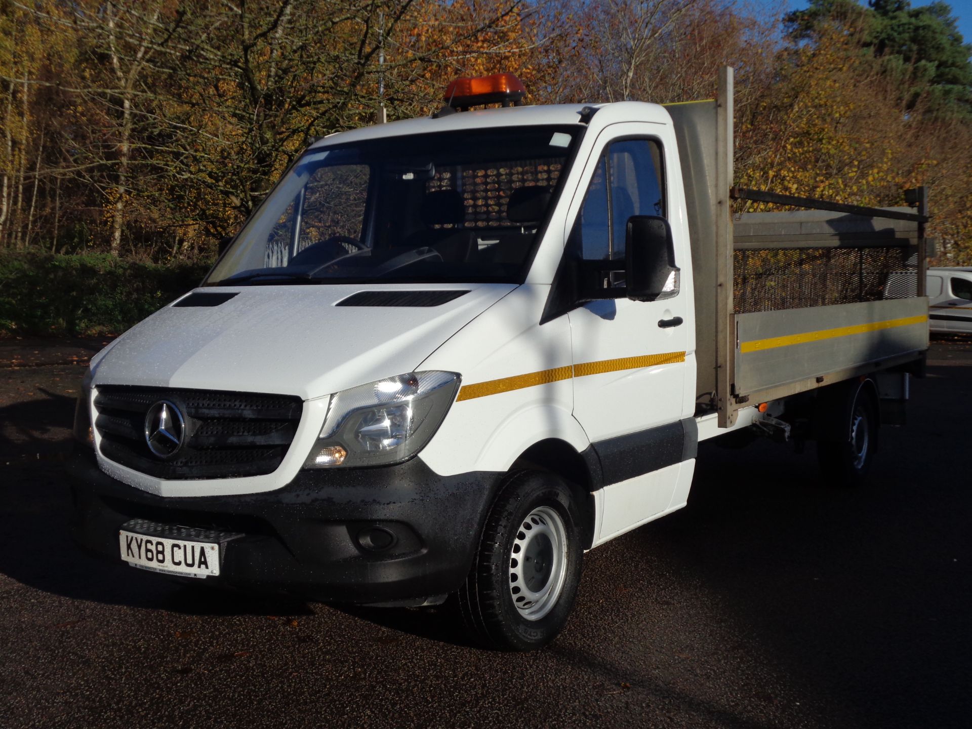 2018 Mercedes-Benz Sprinter 314 CDI LONG S/Cab Drop-Side with T/Lift (KY68CUA) Image 3