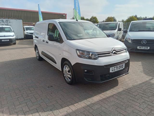 2021 Citroen Berlingo 1.5 Bhdi 850Kg Crew Van Enterprise Pro 100Ps 6 Spd (LC71OVD)