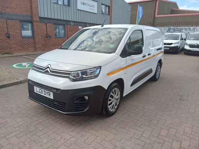 2021 Citroen Berlingo 1.5 Bhdi 850Kg Crew Van Enterprise 100Ps (LJ21DYR) Image 4