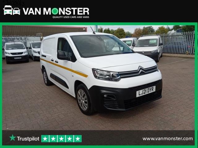 2021 Citroen Berlingo 1.5 Bhdi 850Kg Crew Van Enterprise 100Ps (LJ21DYR)