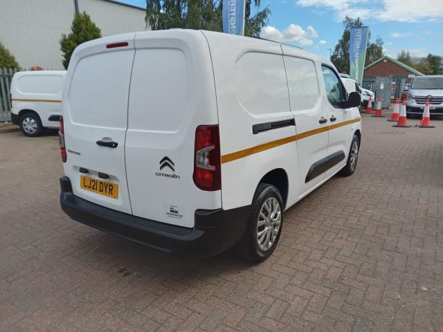2021 Citroen Berlingo 1.5 Bhdi 850Kg Crew Van Enterprise 100Ps (LJ21DYR) Image 11