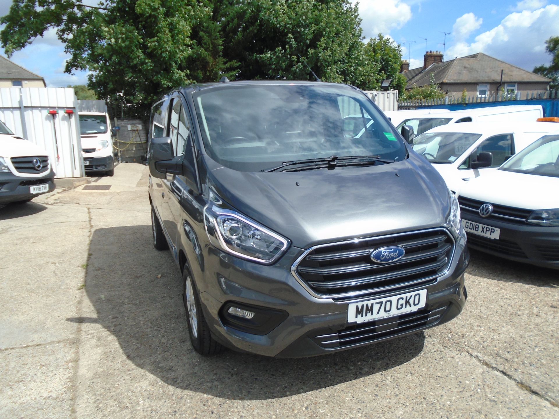 2021 Ford Transit Custom 2.0 Ecoblue 130Ps Low Roof Limited Van (MM70GKO) Image 1