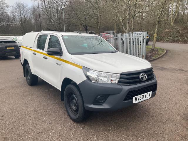 2019 Toyota Hilux Active D/Cab Pick Up 2.4 D-4D (MV69YCX) Image 2