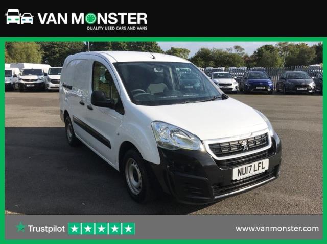 2017 Peugeot Partner 715 S 1.6 BLUEHDI 100 EURO 6 CREW VAN (NU17LFL) Image 1