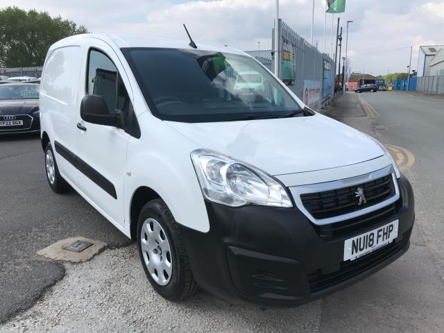 2018 Peugeot Partner L1 850 1.6BLUEHDI 100PS PROFESSIONAL EURO 6 (NU18FHP) Image 1