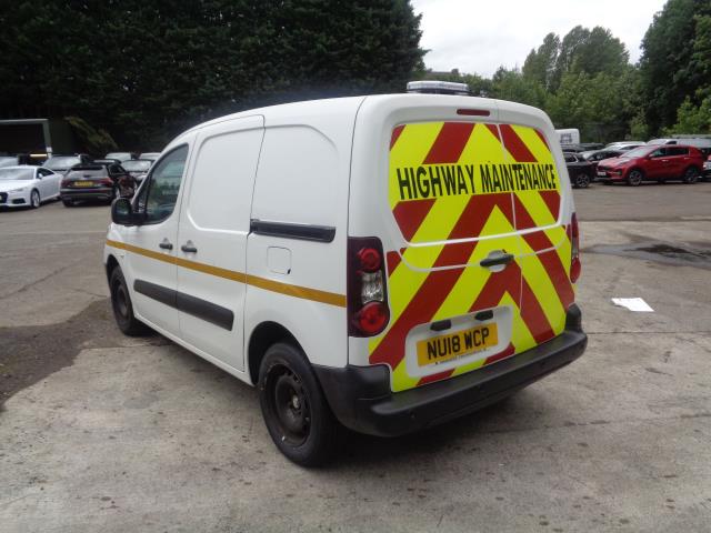 2018 Peugeot Partner 850 1.6 Bluehdi 100 Professional Van [Non Ss] (NU18WCP) Image 6