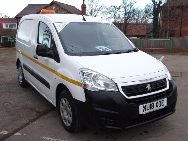 2018 Peugeot Partner 850 1.6 Bluehdi 100 Professional Van [Non Ss] (70MPH SPEED RESTRICTED) (NU18XOE)