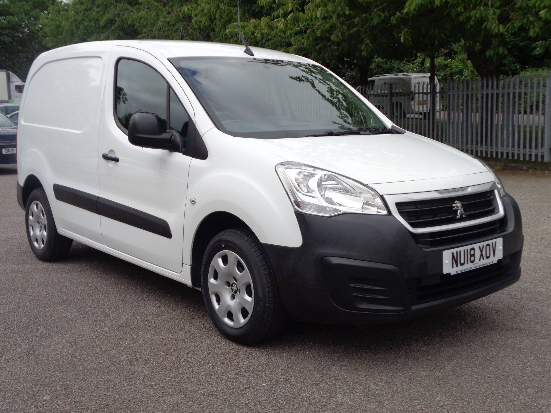 2018 Peugeot Partner 850 1.6 Bluehdi 100 Professional Van [Non Ss] (NU18XOV)