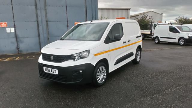 2019 Peugeot Partner 1000 1.5 Bluehdi 100 Professional Van (NU19ABX) Thumbnail 3