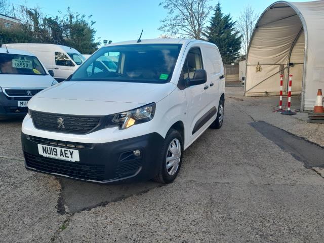 2019 Peugeot Partner 1000 1.5 Bluehdi 100 Professional Van (NU19AEY) Thumbnail 3