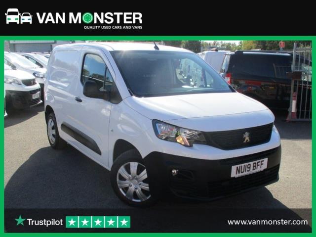 2019 Peugeot Partner 1000 1.5 Bluehdi 100 Professional Van (NU19BFF)