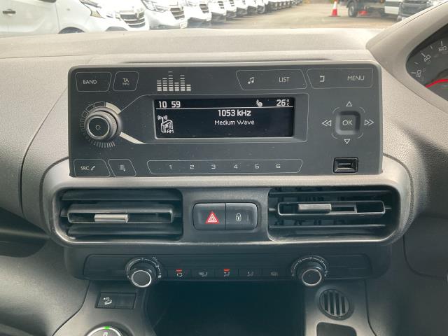 2020 Peugeot Partner 1000 1.5 Bluehdi 100 Grip Van (NU20AZG) Image 18