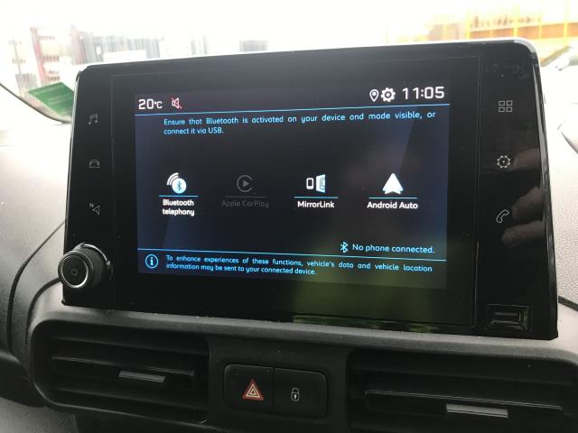 2020 Peugeot Partner L1 1000 1.5BLUE HDI 100PS PROFESSIONAL EURO 6 (NU20BFO) Image 34