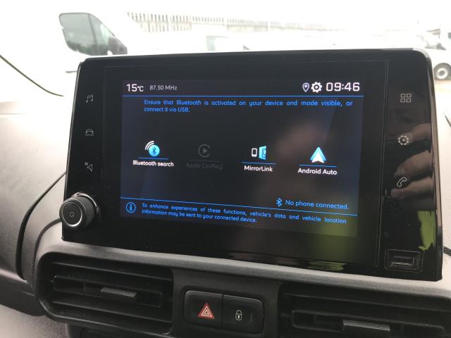 2020 Peugeot Partner L1 1000 1.5BLUE HDI 100PS PROFESSIONAL EURO 6 (NU20CUC) Image 32