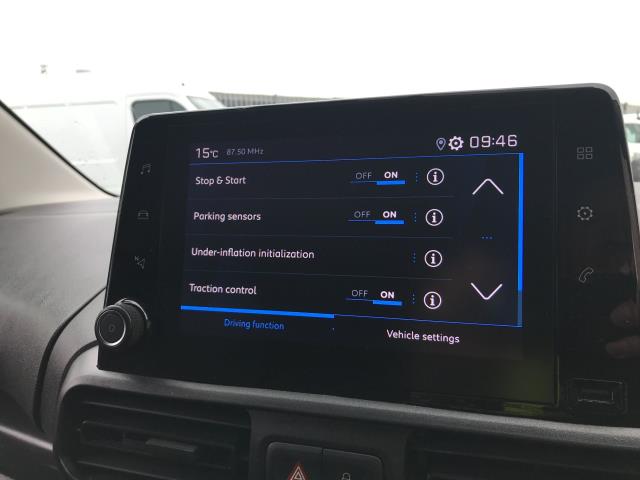 2020 Peugeot Partner L1 1000 1.5BLUE HDI 100PS PROFESSIONAL EURO 6 (NU20CUC) Image 30