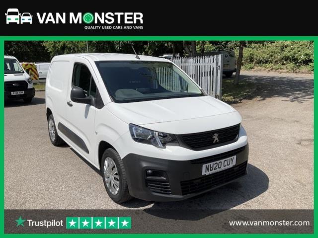 2020 Peugeot Partner 1000 1.5 Bluehdi 100 Professional Van (NU20CUY)