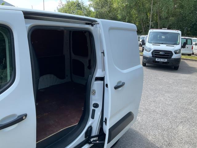 2020 Peugeot Partner 1000 1.5 Bluehdi 100 Professional Van (NU20CUY) Image 8