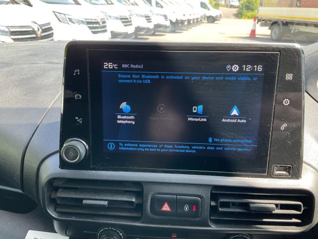 2020 Peugeot Partner 1000 1.5 Bluehdi 100 Professional Van (NU20CUY) Image 21