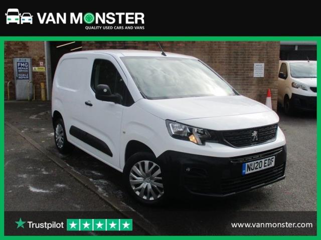 2020 Peugeot Partner 1000 1.5 Bluehdi 100 Professional Van (NU20EDF)