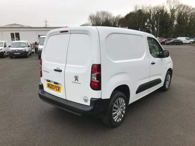 2020 Peugeot Partner 1000 1.5 Bluehdi 100 Professional Van (NU20FCX) Image 10