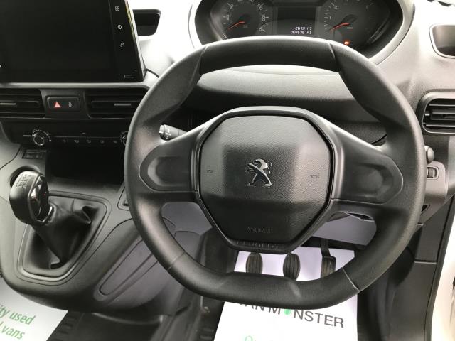 2020 Peugeot Partner 1000 1.5 Bluehdi 100 Professional Van (NU20FCX) Image 22