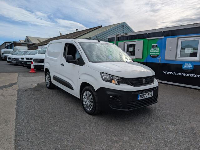 2020 Peugeot Partner 1000 1.5 Bluehdi 100 Professional Van (NU20FFL)