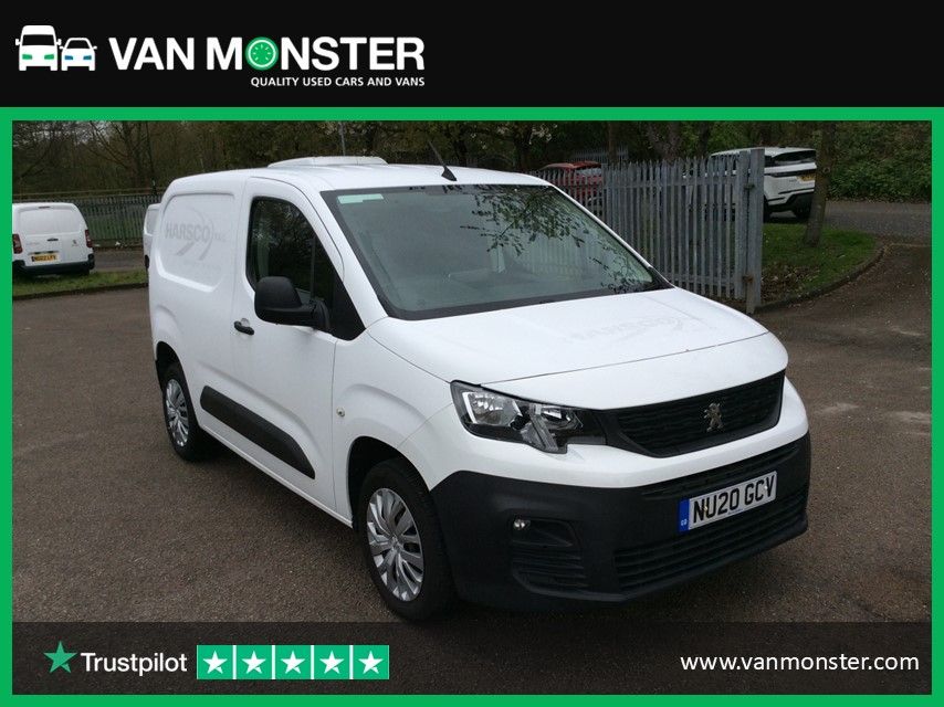 2020 Peugeot Partner 1000 1.5 Bluehdi 100 Professional Van (NU20GCV)