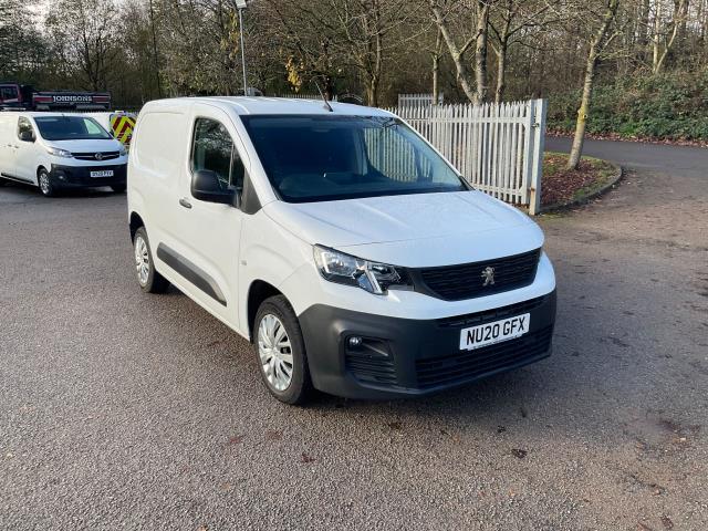 2020 Peugeot Partner 1000 1.5 Bluehdi 100 Professional Van (NU20GFX) Image 2