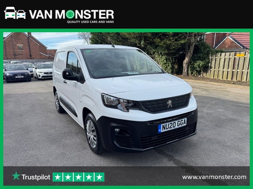2020 Peugeot Partner 1000 1.5 Bluehdi 100 Professional Van (NU20GGA)