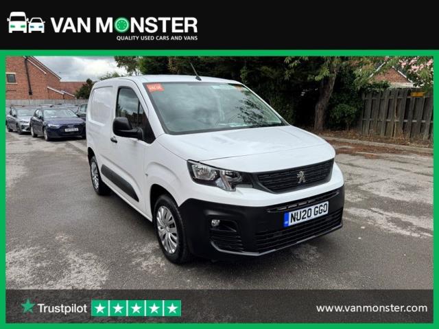 2020 Peugeot Partner 1000 1.5 Bluehdi 100 Professional Van (NU20GGO)