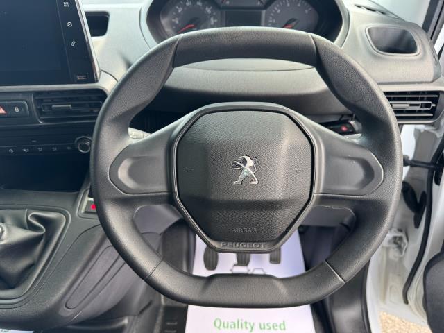 2020 Peugeot Partner 1000 1.5 Bluehdi 100 Professional Van EURO 6 (NU20GJX) Image 22