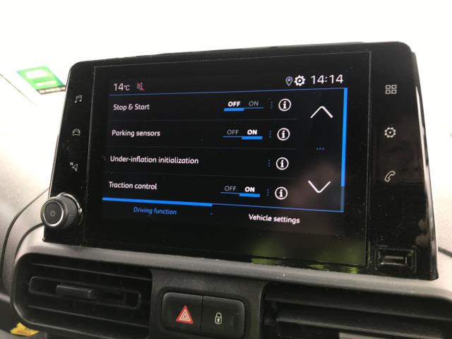 2020 Peugeot Partner L1 1000 1.5BLUE HDI 100PS PROFESSIONAL EURO 6 (NU20GKD) Image 32