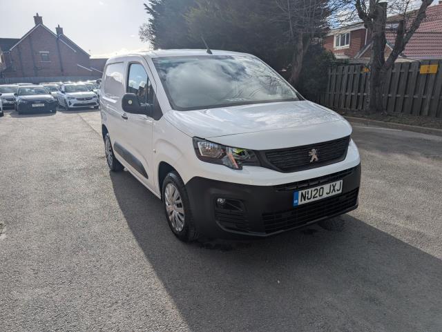 2020 Peugeot Partner 1000 1.5 Bluehdi 100 Professional Van (NU20JXJ) Image 2