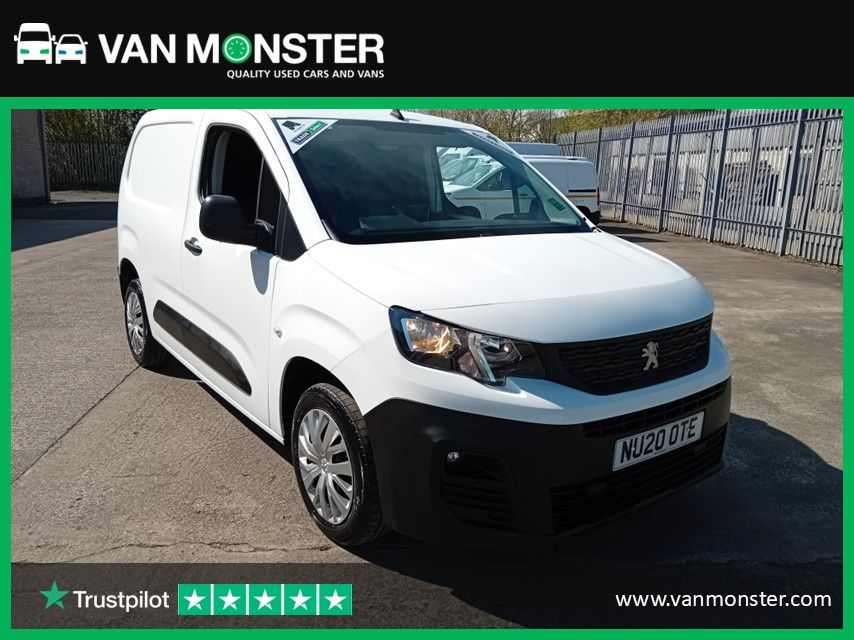 2020 Peugeot Partner 1000 1.5 Bluehdi 100 Professional Van (NU20OTE)