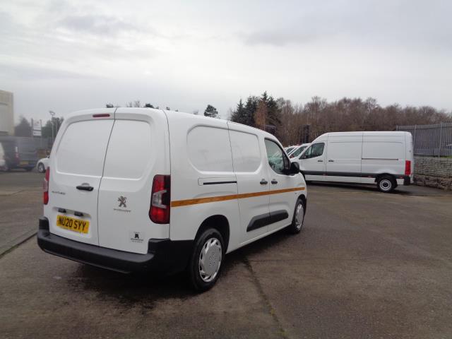 2020 Peugeot Partner 850 1.5 Bluehdi 100 Professional Crew Van (NU20SYY) Image 3