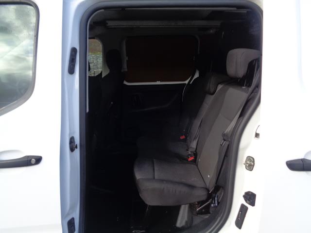 2020 Peugeot Partner 850 1.5 Bluehdi 100 Professional Crew Van (NU20XTG) Image 15