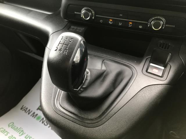 2020 Peugeot Partner 1000 1.5 Bluehdi 100 Professional Van (NU20YMF) Image 25